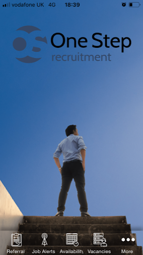 Android application One Step Recruitment screenshort