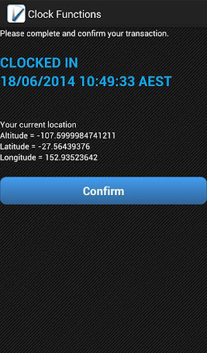 TA Mobile Clock Screen 3