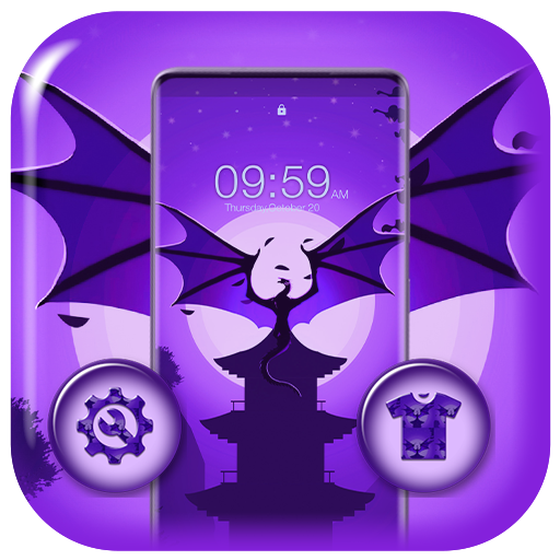 Purple Bat Theme 2.8 Icon