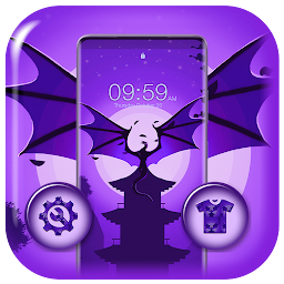 Icon image Purple Bat Theme