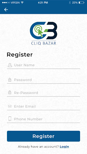 Cliqbazar Screen 2
