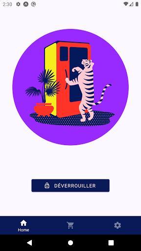 Android application Bambino Canteen screenshort