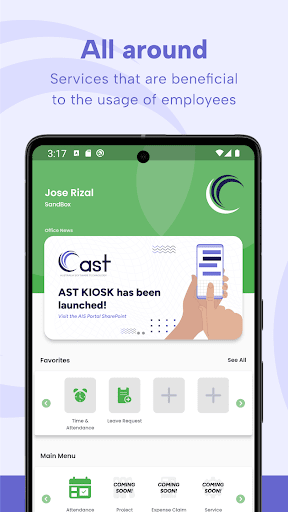 AST Mobile Screen 2