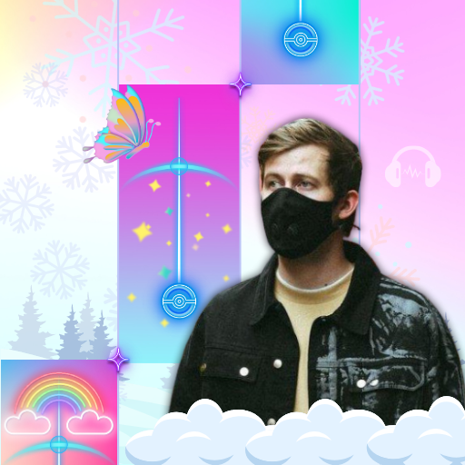 Not You Alan Walker Tiles Edm Logo