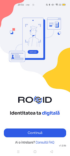 Android application ROeID screenshort