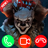 Pennywise Fake Video Call -Scary clown calls