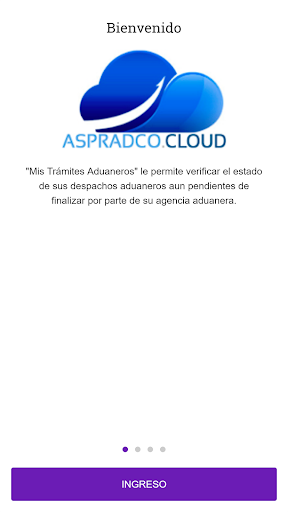 Android application Mis Tramites Aduaneros screenshort