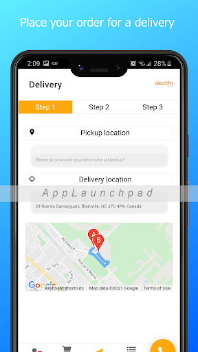 Aladdin Xpress Screen 2