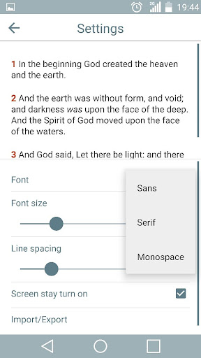 Screenshot of Geneva Study Bible