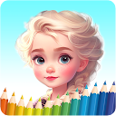 ICE Princess Coloring Game. 1.00 APK Download