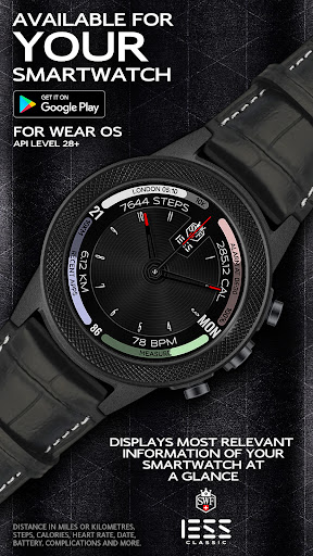 Android application SWF Less Classic Watch Face screenshort