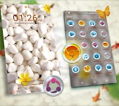 screenshot of White Stone Launcher Theme