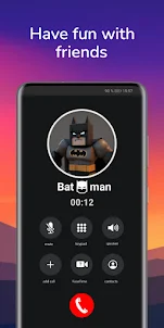 Call Bat hero man