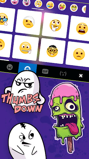 Graffiti Ice Cream Keyboard Ba Screen 3