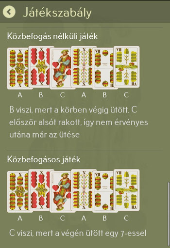 Zsirozas old - Fat card game Screen 3