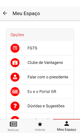 Android application Portal GR screenshort