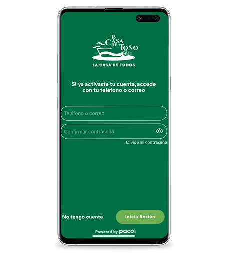 Android application Tu Voz screenshort