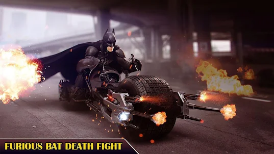Bat Hero Moto Bike Stunt