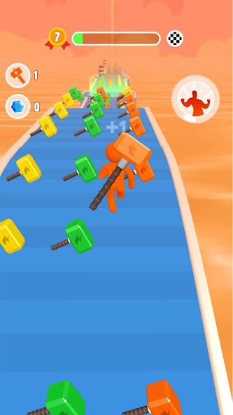 Giant Hammer 1.0.17 APK + Mod (Unlimited money) untuk android