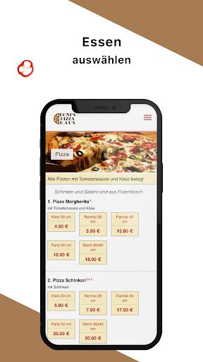 Ronis Pizza Haus Screen 3