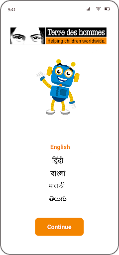 Android application Robo Mitra screenshort