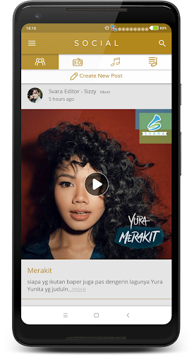 Android application Ichthus FM - Semarang screenshort