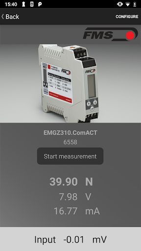 FMS ComACT Screen 2