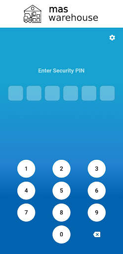 Android application MAS Warehouse screenshort