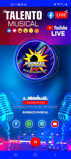Bombazo musical MX Radio 91.9 Screen 2