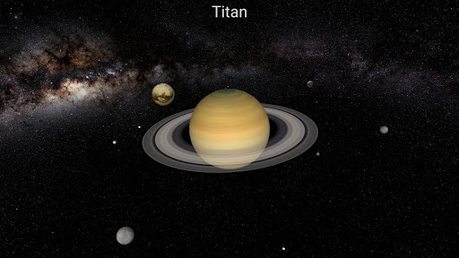 Screenshot of Moons of Saturn