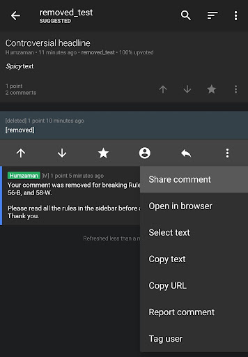 Android application [removed] for reddit screenshort