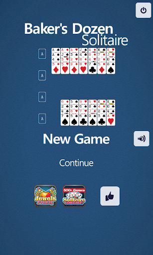 Bakers Dozen Solitaire Screen 3