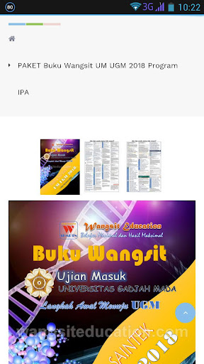 Wangsit Education Screen 3