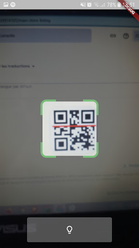 Simple QR Code Scanner Screen 3