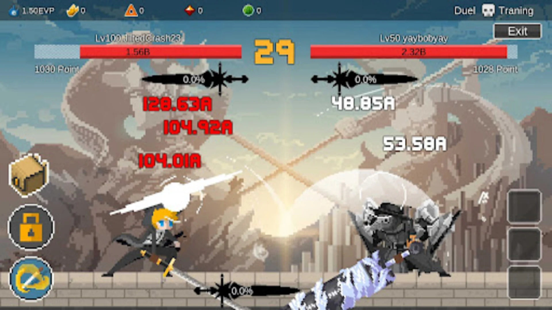 ego sword idle hero training mod apk download