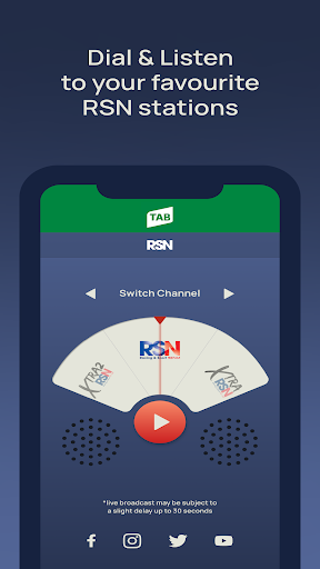 Android application RSN Racing & Sport - Radio screenshort