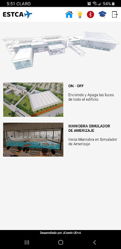 Android application ESTCA screenshort