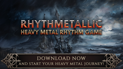 Rhythmetallic: Rock Guitar Tap - Music - games