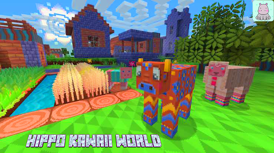Kawaii Hippo World Craft 2023