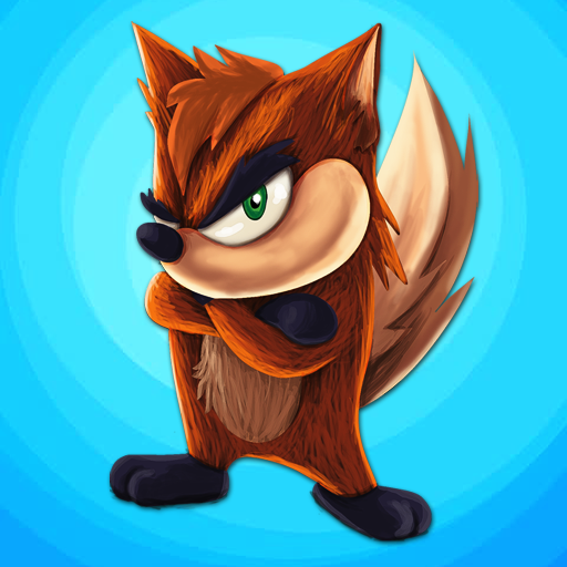 Crash The Foxy Land Adventures logo