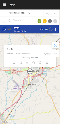 Android application HillTop GPS screenshort
