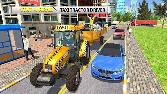 Tractor Taxi Simulator Modern Tractor Taxi game 21 Apk 3