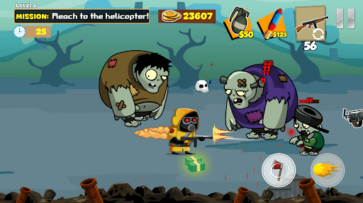 Android application shoot zombies zombie slayer screenshort