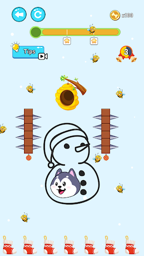 Save the Dog: Draw Puzzle Screen 2