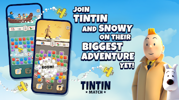 Tintin Match: Solve puzzles & mysteries together! 1.24.5 poster 0