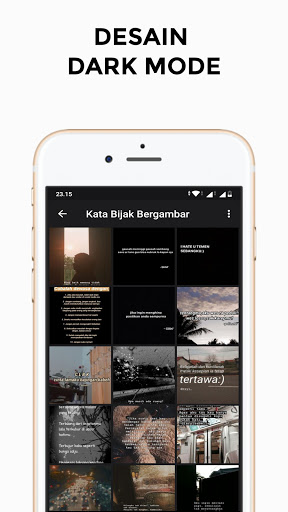 Android application Kata Bijak Motivasi Lengkap screenshort
