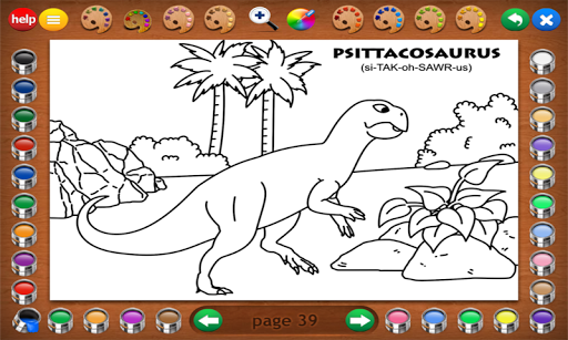 Coloring Book 2 Dinosaurs