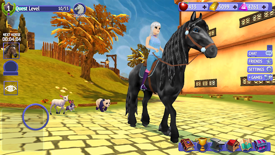 Horse Riding Tales Wild Pony Mod Apk v1064 (VIP Level 7, Magic stable) For Android 2