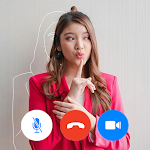 Cover Image of ダウンロード Tiara Andini - Video Call Prank 4.1.7 APK