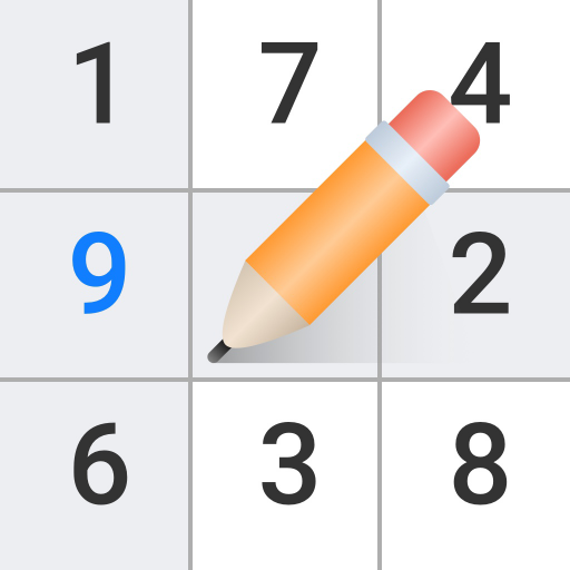 Sudoku Puzzle - Brain Puzzle Logo